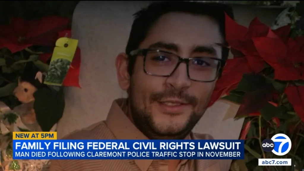 Family Files Federal Lawsuit After Claremont Man's Death in Police Stop