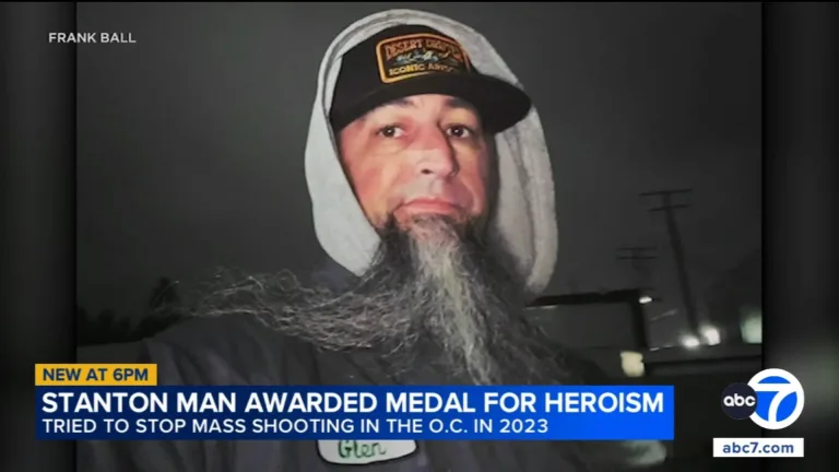 Stanton Hero Awarded Carnegie Medal for Bravery in Mass Shooting