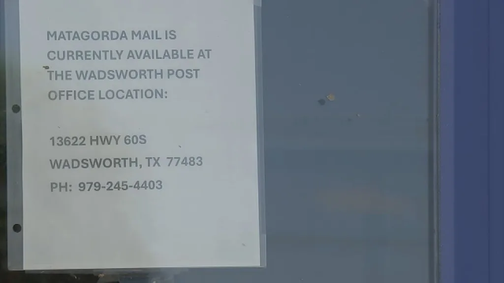 Matagorda Residents Face Mail Crisis After 6 Years Without Post Office