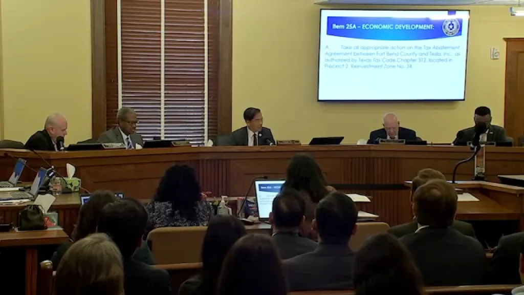 Fort Bend County's Tesla Deal: 35 Years of Tax Breaks Approved