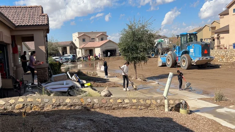 West El Paso Residents Unite for Recovery After Devastating Floods